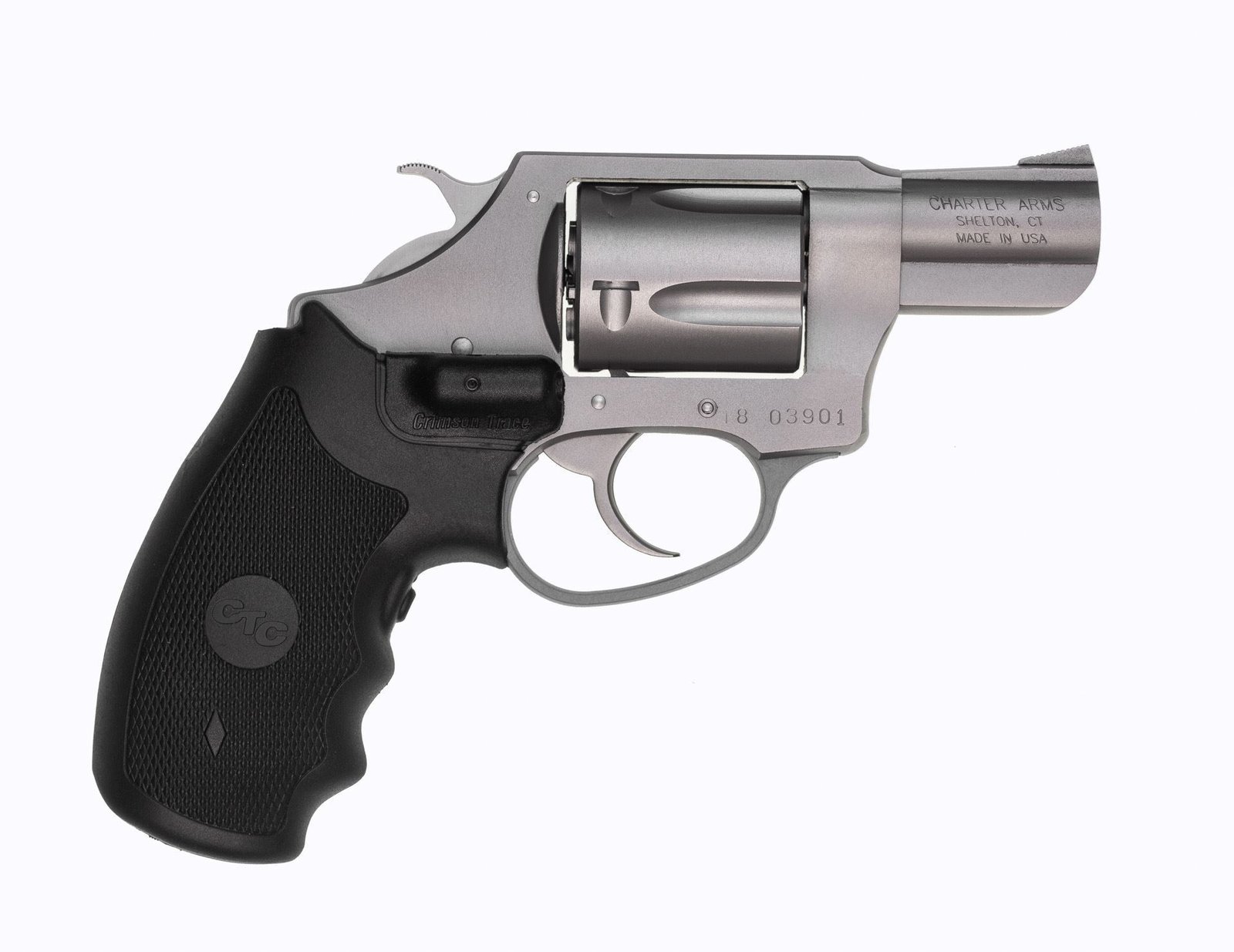 Charter Arms - UNDERCOVER.38 Special 2" Laser Grip Stainless Steel for MA - Image 2