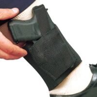 DESANTIS APACHE ANKLE HOLSTER - RH NYLON MOST SMALL AUTOS BLK