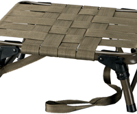 HS STRUT SEAT DELUXE TWO-WAY - COLLAPSIBLE 2" WEBBING OD GRN