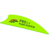 Flex Fletch Pro 2.5 Vanes Flo Yellow 2.5 in. 36 pk.