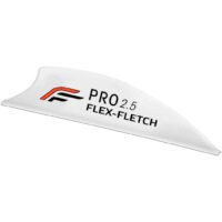 Flex Fletch Pro 2.5 Vanes White 2.5 in. 36 pk.