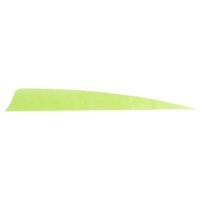 Trueflight Shield Cut Feathers Chartreuse 4 in. RW 100 pk.