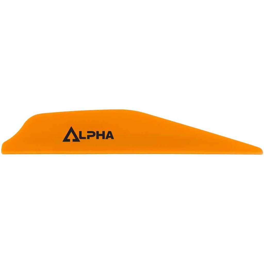 Bohning Alpha Vanes Neon Orange 100 pk. - Image 2