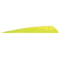 Gateway Parabolic Feathers Lime 5 in. RW 12 pk.