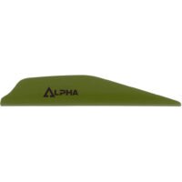 Bohning Alpha Vanes Olive Drab 100 pk.