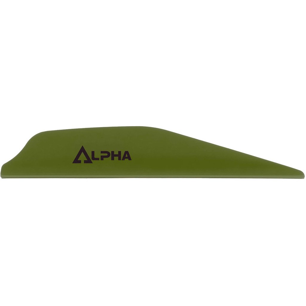 Bohning Alpha Vanes Olive Drab 100 pk.