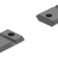 Leupold 170029 QRW Cross-Slot Base Set Matte Black Tikka T3/T3X