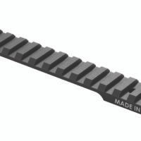 Weaver Mounts 99469 Multi-Slot Base  Extended Black Anodized Aluminum Fits Ruger American Short Action