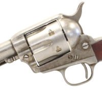 Taylors & Company 555136 1873 Cattleman 357 Mag Caliber with 4.75" Barrel, 6rd Capacity Cylinder, Overall Antique Finish Steel & Walnut Grip