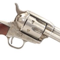 Taylors & Company 555111 1873 Cattleman 45 Colt (LC) Caliber with 4.75" Barrel, 6rd Capacity Cylinder, Overall Antique Finish Steel & Walnut Grip