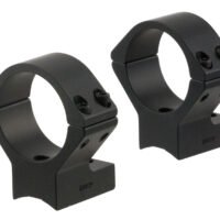 Talley 930735 Scope Mount/Ring Combo Black Anodized Aluminum 1" Tube X-Bolt Low Rings Short/Long Action 0 MOA