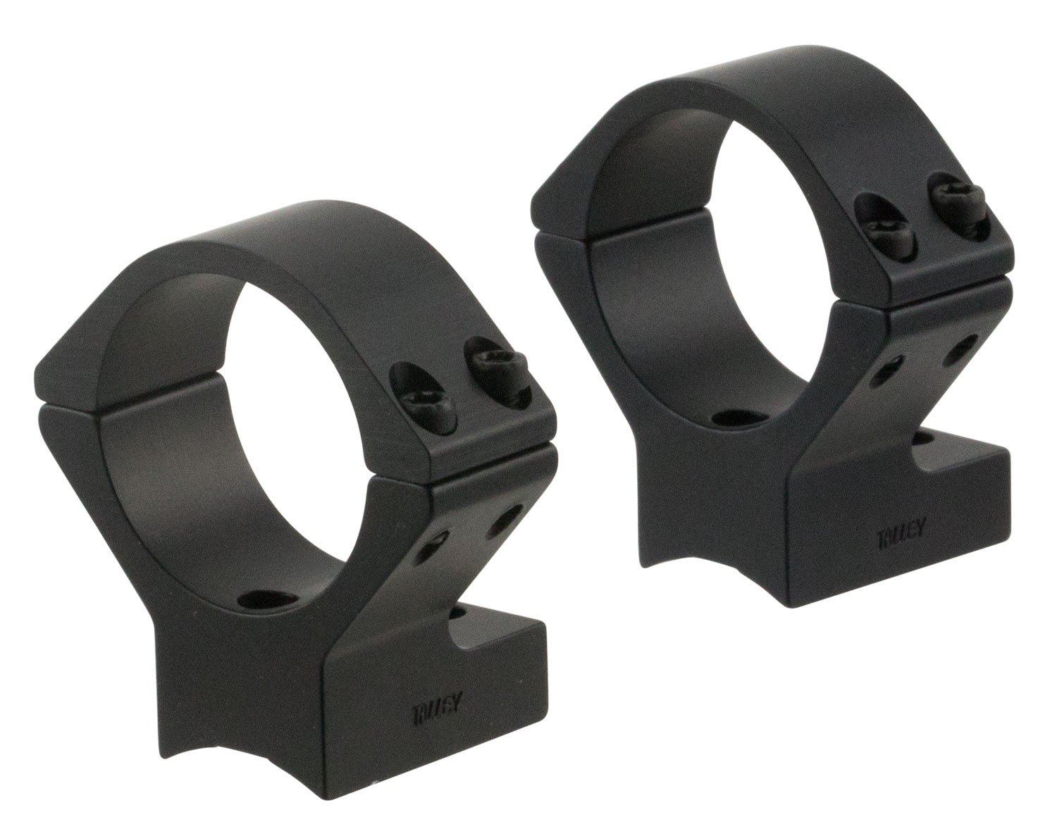 Talley 930336 Scope Mount/Ring Combo Black Anodized 1" Tube Marlin Lever Action 1895/336/1894 Low Rings