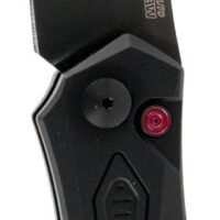 Kershaw 7800BLK Launch 6 3.75" Folding Drop Point Plain Black DLC CPM 154 SS Blade Black Anodized Aluminum Handle Includes Pocket Clip