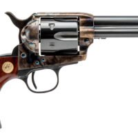 Cimarron MP410 Model P  45 Colt (Long Colt) 6 Shot 4.75" Blued Stainless Steel Barrel, Blued Cylinder, Color Case Hardened Steel Frame, Walnut Grip, Exposed Hammer