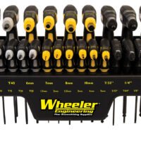 Wheeler 1081957 SAE/Metric Hex & Torx P-Handle Set Black Rubber Handle 30 Pieces