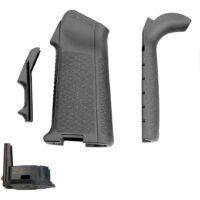 Magpul MAG521-GRY MIAD Type 2 Gen 1.1 Grip Kit Polymer Aggressive Textured Gray for AR Platform