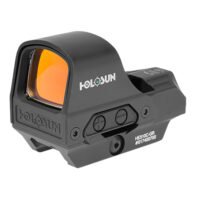 Holosun HE510CGR 510 Black 1 x 0.91" x 1.26" 2 MOA Green Dot/65 MOA Circle Multi Reticle