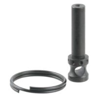 TacFire MAR090R Takedown Pin Rear Black Steel AR-15