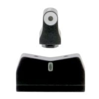 XS Sights GL0004S5 DXT Big Dot Night Sights fits Glock  Black | Green Tritium White Outline Front Sight Green Tritium White Outline Bar Rear Sight