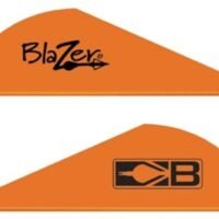 BOHNING BLAZER VANES - 2" SOLID NEON ORANGE 100PK
