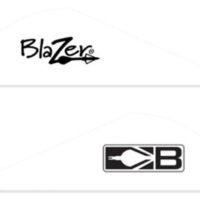 BOHNING BLAZER VANES - 2" SOLID WHITE 100PK