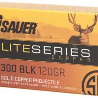 Sig Sauer E3006H120 Elite Copper Hunting  30-06Springfield 150gr Copper Solid 20 Per Box/10 Case