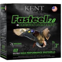 Kent Cartridge K123FS363 Fasteel 2.0  12 Gauge 3" 1 1/4 oz 3 Shot 25 Per Box/ 10 Case