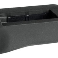 Hogue 39030 Magazine Extended Pad made of Rubber with Black Finish for 9mm Luger Kimber Micro 9 Magazines