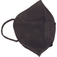 KN95 Face Mask Black Clip Strip 12 PK