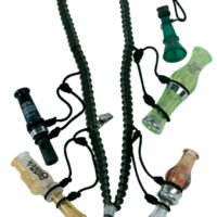 Primos 69628 Waterfowler's Call Lanyard  Black Nylon