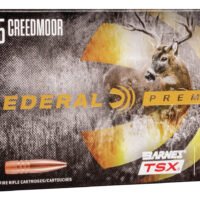 Federal P65CRDBTSX1 Premium 6.5Creedmoor 130gr Barnes TSX 20 Per Box/10 Case