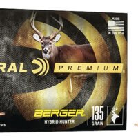 Federal P65CRDBCH1 Premium  6.5Creedmoor 135gr Berger Hybrid Hunter 20 Per Box/10 Case