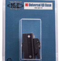Midwest Industries MIQD170 Universal QD Base  Black Hardcoat Anodized