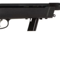 Savage Arms 40207 64 Takedown Full Size 22 LR 10+1 16.50" Black Satin Sporter Barrel, Satin Black Drilled & Tapped Carbon Steel Receiver, Matte Black Fixed Synthetic Stock, Right Hand