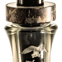 Duck Commander DCPROAS Jase Robertson Friction Open Call Double Reed Mallard Hen Sounds Attracts Ducks, Smoke Gray Acrylic