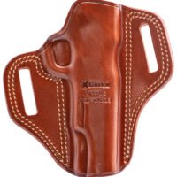 Galco CM213 Combat Master  Open Top Pancake Tan Leather Belt Loop Fits 1911 Left Hand