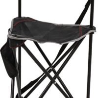 BOG GROUND BLIND TRIPOD CHAIR - BLACK/GREY W/CARRY STRAP