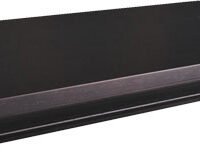 LOCKDOWN IN PLAIN SIGHT SHELF - STAINED 24"WX11.75"HX3.25"D