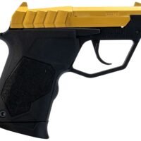 TAURUS 22TUC 22LR PSTL 3" BLK/GOLD PVD SLIDE 1-9RD MAG