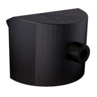 Rival Arms RA75G101A Grip Plug  Compatible w/ Glock Gen3 (except 36/42/43), Black Aluminum