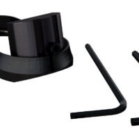 Rival Arms RA70G211A Two Piece Magwell  made of Aluminum with Anodized Black Finish for Glock 19 Gen4