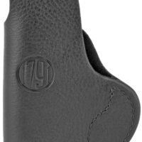 1791 Gunleather SCH0NSBL SCH IWB Size 0 Night Sky Black Leather Belt Clip/Sig P238/S&W Bodyguard Left Hand