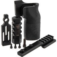 MasterPiece Arms 308PMRACCBUNDLE ACCBundle  DN3 Muzzle Brake, Vertical Grip, V4 Spigot Mount & Bag Rider For 308 Win MasterPiece Arms PMR