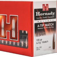 Hornady 26179 A-Tip Match 6.5 Creedmoor .264 135 gr A Tip Match 100 Per Box/ 10 Case