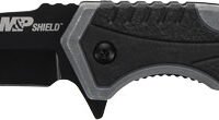 S&W KNIFE M&P SHIELD 2.8" - TANTO SPRING ASSIST BLACK