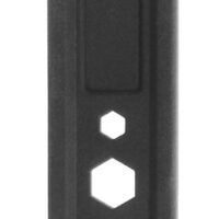 TacFire TL022 Armorer's Combo Wrench Black Steel Rifle AR Platform Steel Handle