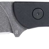 COBRATEC FIXED BLADE D2 SKINNER BLACK GENERATION II