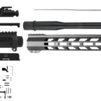 TacFire SSRK308LPK20BN AR Build Kit  Sports South Exclusive 308 Win AR-10 Black Nitride 5/8"x24