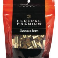 Federal PH40UPB100 Gold Medal Premium 40S&W Handgun Brass 100/Bag