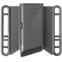 Glock MP033612 Mag Pouch  OWB Black Polymer, Belt Slide Mount Up To 2.25" Wide, Fits Glock 42 Magazines Only